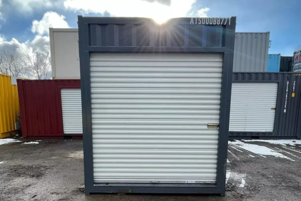 10′ HC USED CONTAINER WITH ROLLUP DOOR