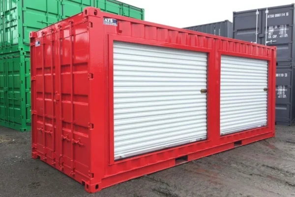 20ft with Roll Up doors