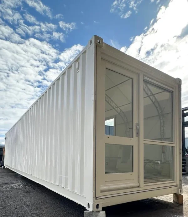 Converted 40ft Shipping Container | Open Plan Office | Portable Container Building - Image 7