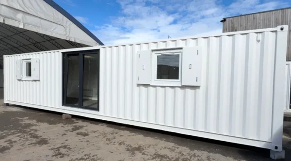 Converted 40ft Shipping Container | Open Plan Office | Portable Container Building - Image 5