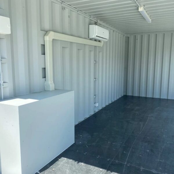 Modified 20ft Container with Glass door & Ac - Image 5